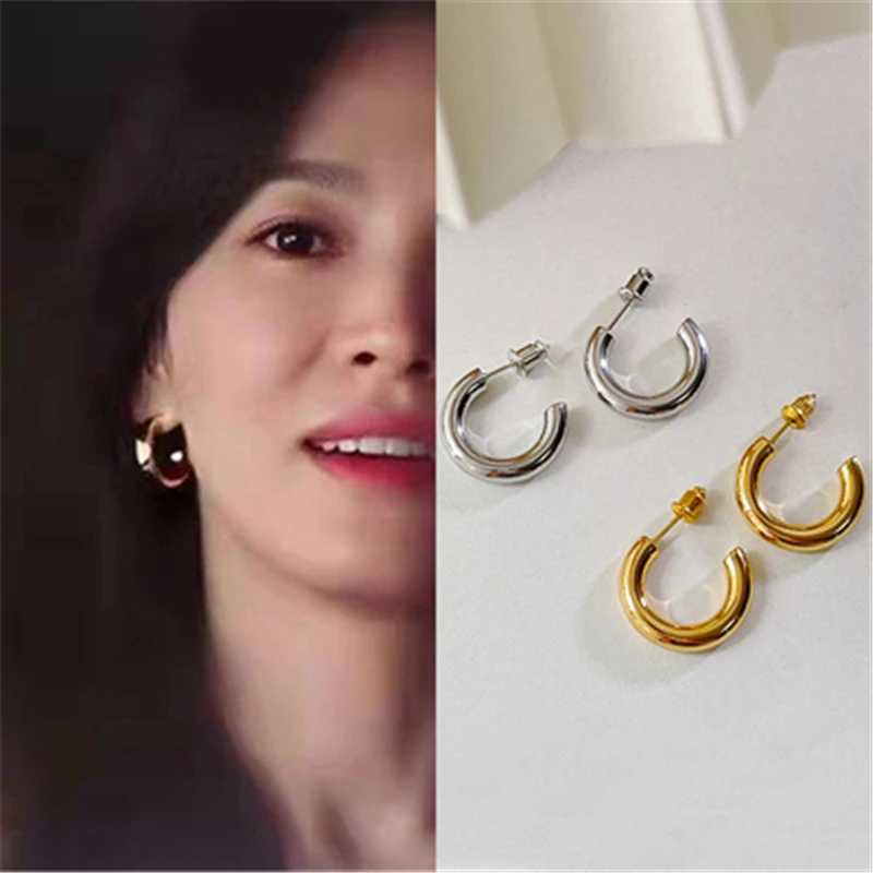 40styles Glory Now, We Are Breaking Up same Hye gyo Song Ear Korean Earrings For Women Girls Pendientes girl new drama korea