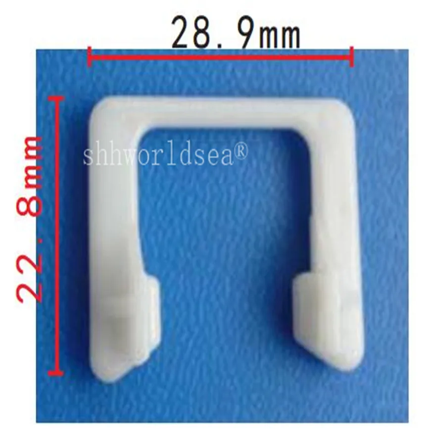 100PCS For VW Passat B3 B4 GOLF MK3 Seat Cordoba Ibiza Door Handle Clamp Clips 357837242  357-837-242 Plastic Fastener Clip