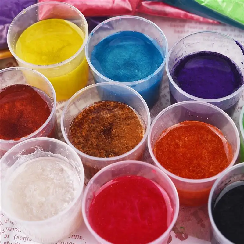 50g/Bag Pearl Powder Crystal Resin Pigments Epoxy Resin Colorant DIY Filler Color Dye Tinting Shiny Dust Particles Color Powder