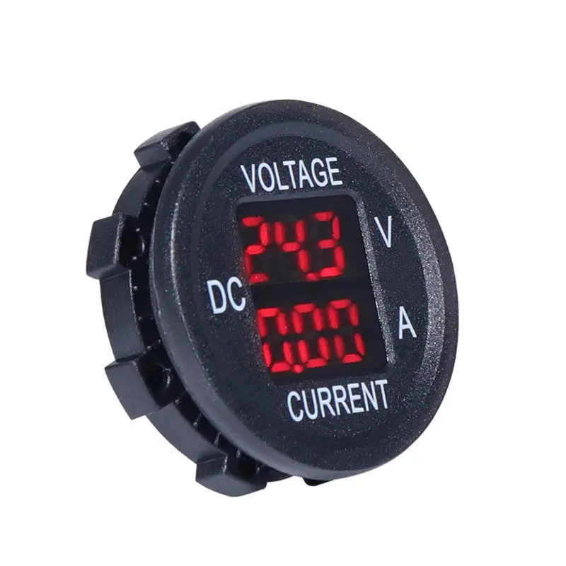 Universal DC 9V to 48V 10A Digital Voltmeter Ammeter Voltage Current Meter Measurement LED Display For 12V 24V 36V Electric bike