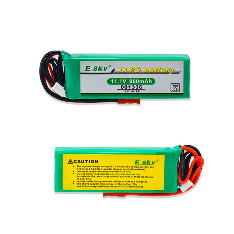 11.1V 800mAh akumulator bateria + ładowarka do Esky EK1-0188 001336 duży LAMA E020/E515A helikopter na Model samolotu