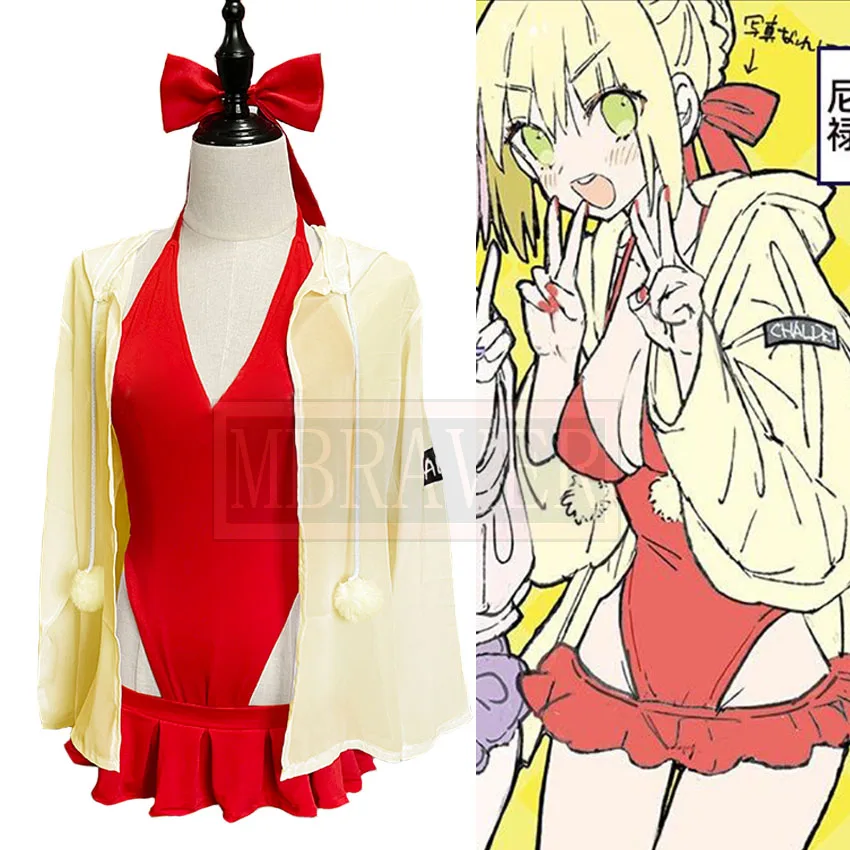 

Fate Grand Order FGO Nero Claudius Caesar Augustus Germanicus Saber Cosplay Costume Halloween Christmas Uniform Custom Made