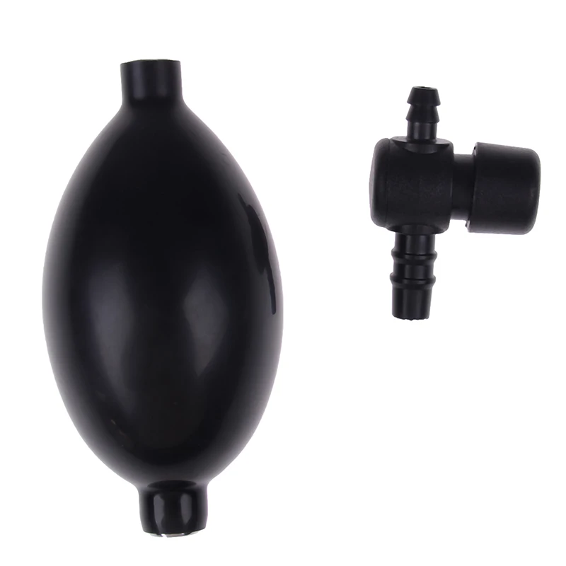 1PC Sphygmomanometer Tonometer Ball Blood Pressure Cervical Tractor Accessory Latex Air Inflation Balloon Bulb Pump Valve 11CM