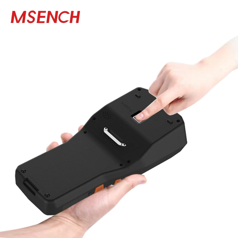 New Thermal Printer 4 Inch Touch Screen 1D 2D Barcode Scanner NFC Handheld Terminal Android PDA With 80mm/3 Inch Thermal Printer