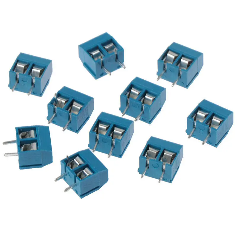 

10PCS KF301-2P 5.08mm 2 Pin Connect Terminal Screw Terminal Connector