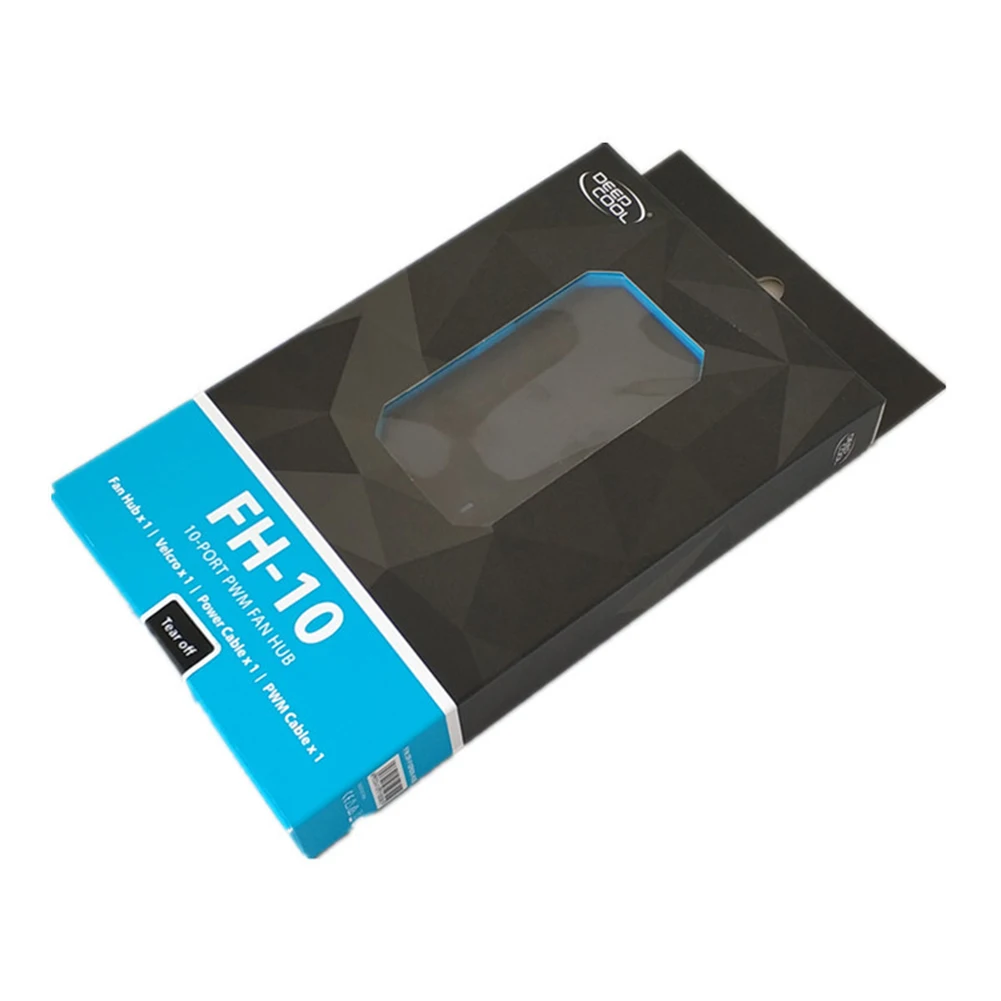 Đế Tản Nhiệt Deepcool FH-10 3pin 4Pin Quạt Hub Bo Mạch Chủ PWM 12V 10 Cổng PWM Quạt Làm Mát Hub Thông Minh Điều Chỉnh Tốc Độ nguồn SATA