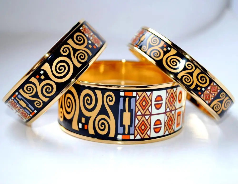 

Cloisonne jewelry jewelry bracelet Austrian style of art jewelry 005