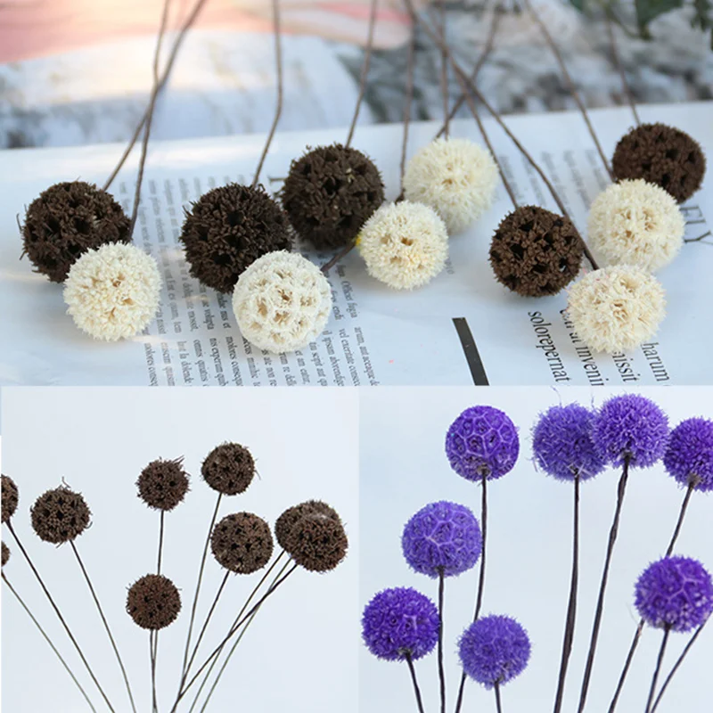 Dandelions Flower Ball Simulation Artificial Fake Flower Photo Props Wedding Holding Flower Never Fade SEC88