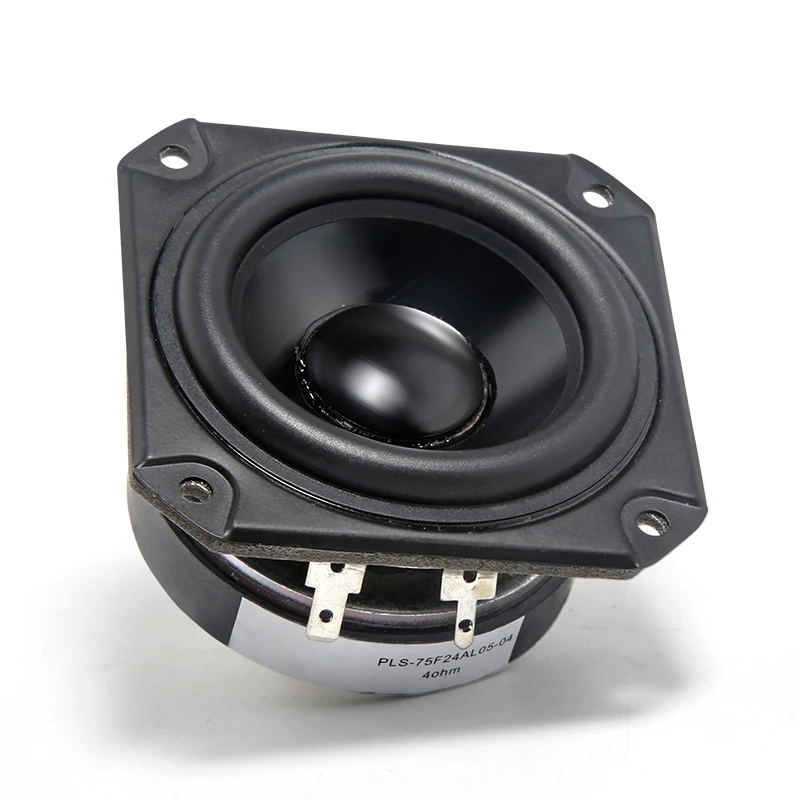 40W Full Range Speaker 3 Inch 4Ohm Central Channel Speaker 84mm Treble Mid Bass Loudspeaker For Peerless DIY Car Audio 2pcs