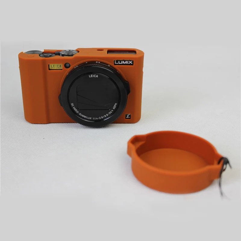 Nice Soft Silicone Rubber Camera Case For Panasonic LX10 LX15 LX9 DMC-LX15 Camera Bag protector cover Protective Body