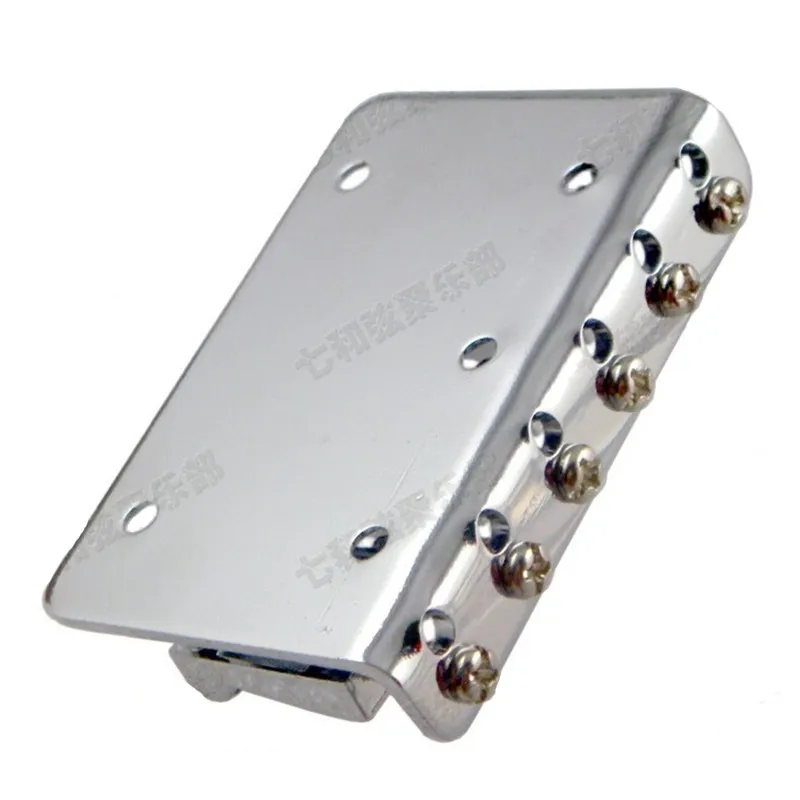 6-siodłowy most Hardtail Top Load 65mm Mostek do gitary elektrycznej Akcesoria Części Instrument muzyczny