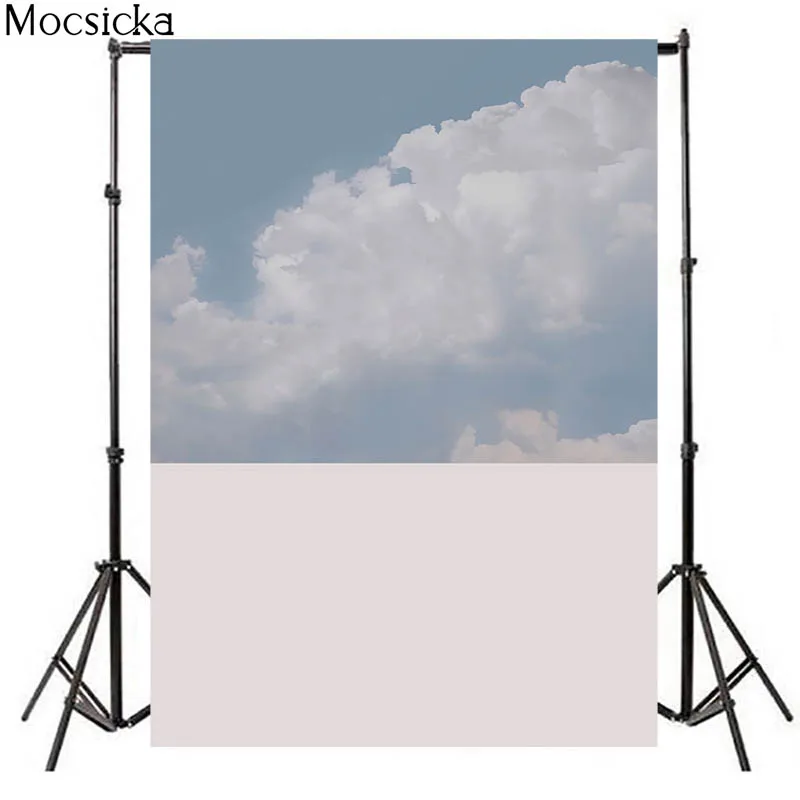 Moscicka – arrière-plan de photographie de Portrait pour adultes, toile de fond de nuage de ciel gris, Texture abstraite pour Studio Photo