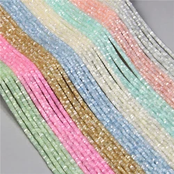 Natural Mother Of Pearl Shell Beads Flat Round Loose Isolation Bead 2mm*4mm For Jewelry Making Bracelet Necklace