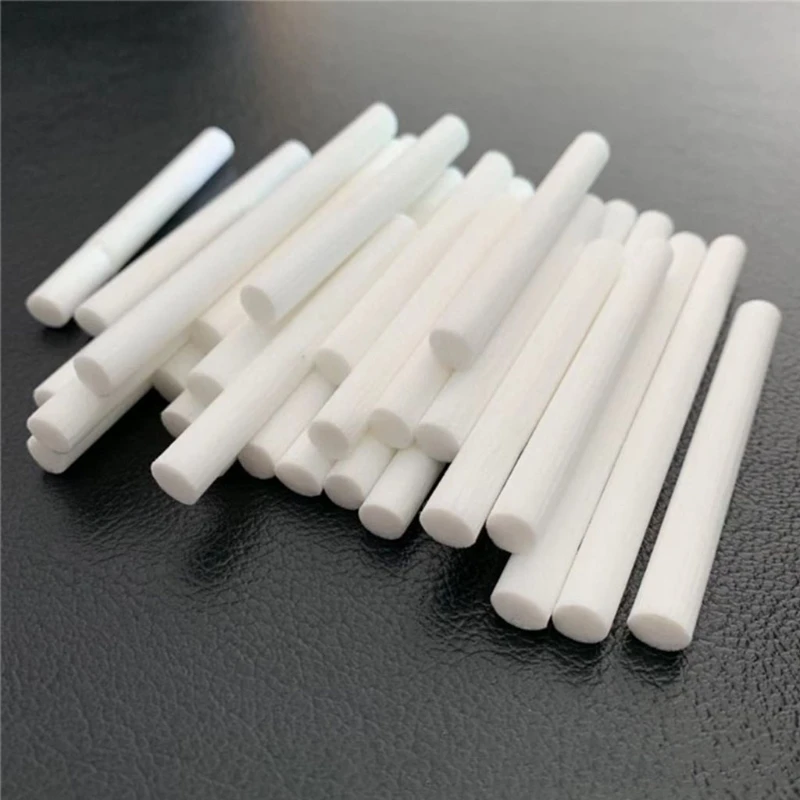 50 Pcs 7mm Humidifier Filter Cotton Swab USB Air Ultrasonic Humidifier Aroma Diffuser Replacement Cotton Sponge Stick 10cm