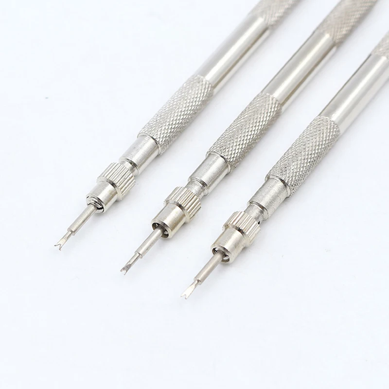 

1pcs 5.5inch Metal Double Head Watch Tool Spring Pine Needle Bar Pose Filed Pin Barrette Repair Watch Strap Pin Remover Tool