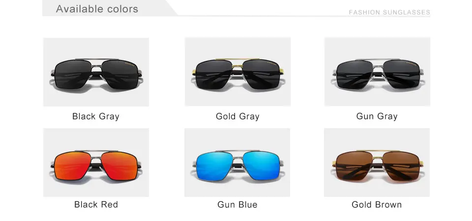 KINGSEVEN 2022 Marke männer Aluminium Sonnenbrille Fahren Brillen Für Männer/Frauen Oculos De Sol UV Blocking HD Polarisierte sonnenbrille – Detail 2