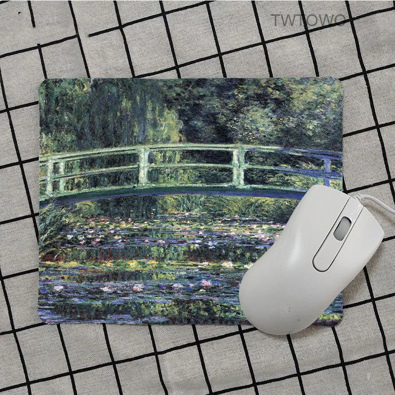 Top Quality Claude Monet Art DIY Design Pattern Game Mousepad Top Selling Wholesale Gaming Pad Mouse