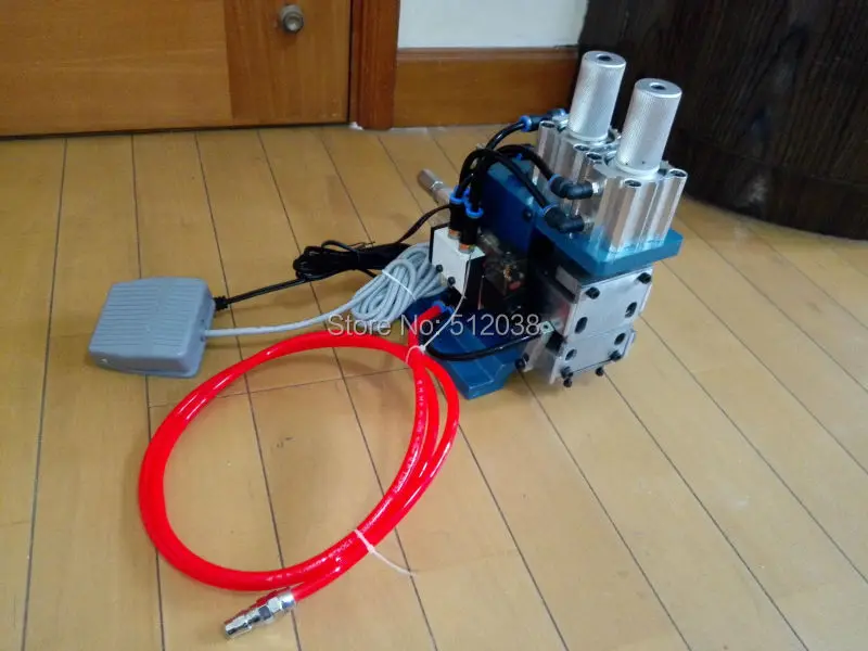 Khí Nén Dây Vũ Nữ Thoát Y Phẳng Dây Ruy Băng Không Dây Bóc Máy Dao Rọc Cáp 110V / 220V