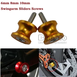 M6 M8 M10 Swingarm Spools Slider Stands Screw For BMW S 1000 R RR 750 For Suzuki GSXR600 GSXR750 GSXR1000 Motorcycle Accessories