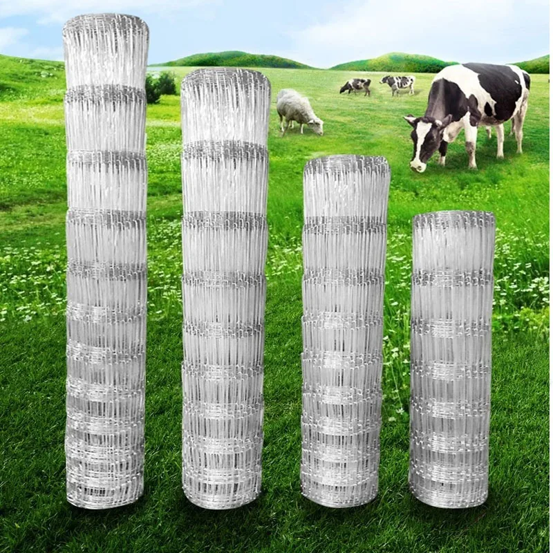 

1X20Meters 10-25cm gap livestock Anti Cow Pig Deer Goat Coop Net Animal Husbandry Hinged Joint Field wire stretcher farm Fence