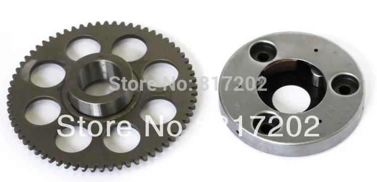 

Motorcycle Starter Clutch Assembly Set One Way bearing include Outer Gear Fit for GZ250 GN250 GN 250 GZ 250 TU250