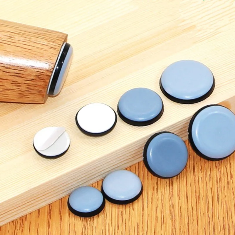 4-8pcs Furniture slider Pad Rubber Chair Leg Bases Table corner Feet Protector Door Close Buffer Bumper Stop Cushion Hardware