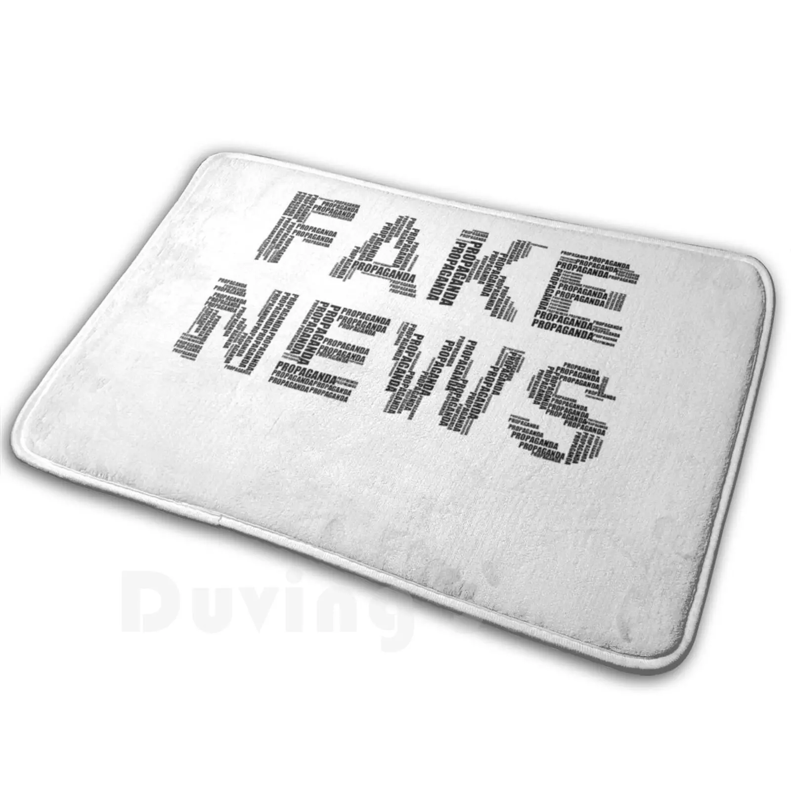 Funny Trump Fake News Carpet Mat Rug Cushion Soft Non-Slip Donald Trump Politics Resist Democrat Resistance Anti Trump