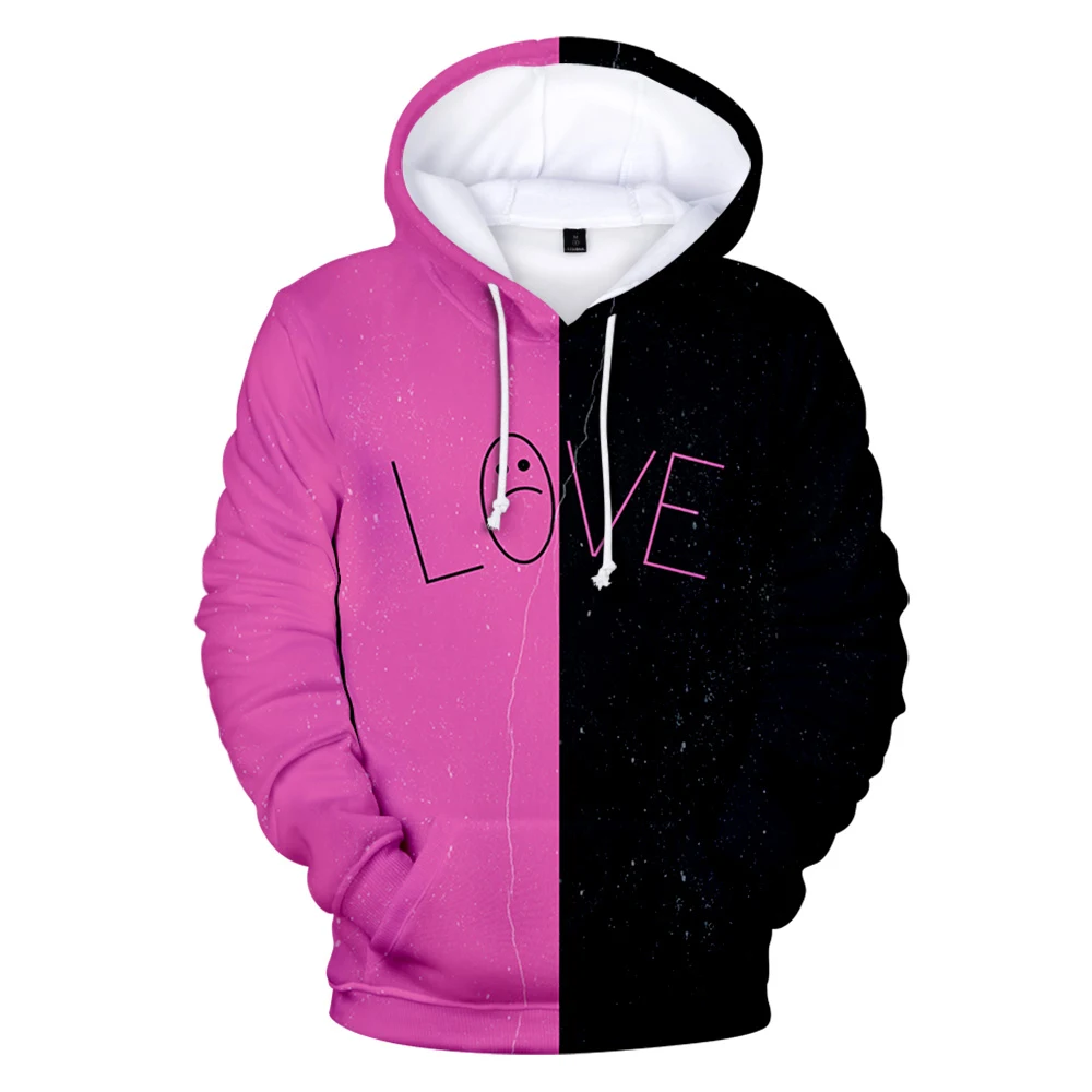 New Love Lil Peep Hoodies Men Women Harajuku Hoodie Singer Lil Peep Men Long Sleeve Sweatshirts Hip Hop 3D Hoody Pullover