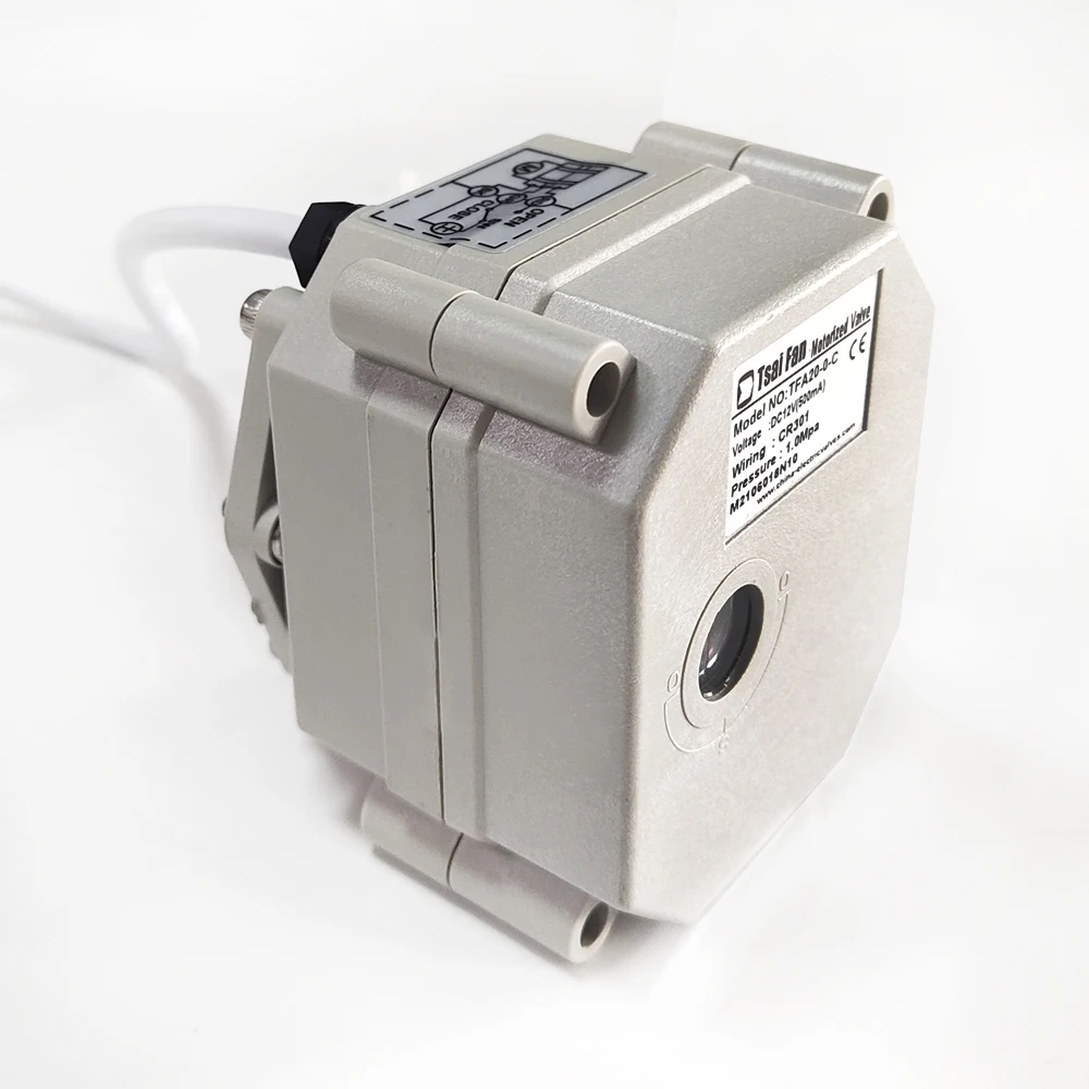 Imagem -06 - Válvula Elétrica Cabeça Acionada Controle Automatizado Atuador com Indicador de Posição e Sinal Feedback Dc5 12 24v 57 Fios