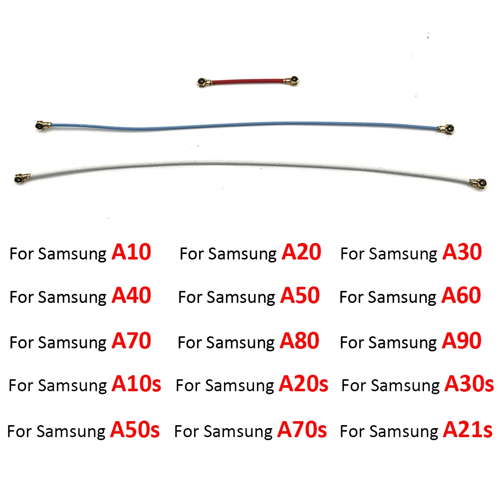 Ruban de Câble Flexible Antenne Wifi pour Samsung A10, A20, A30, A40, A50, A60, A70, A80, A90, A10s, A20s, A30s, A50s, A70s, 10 Pièces/Lot