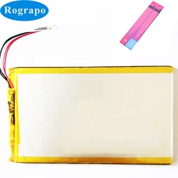 New 3.7V 5000mAh Laptop Tablet PC Battery For Irbis TW97 5 Wire Plug