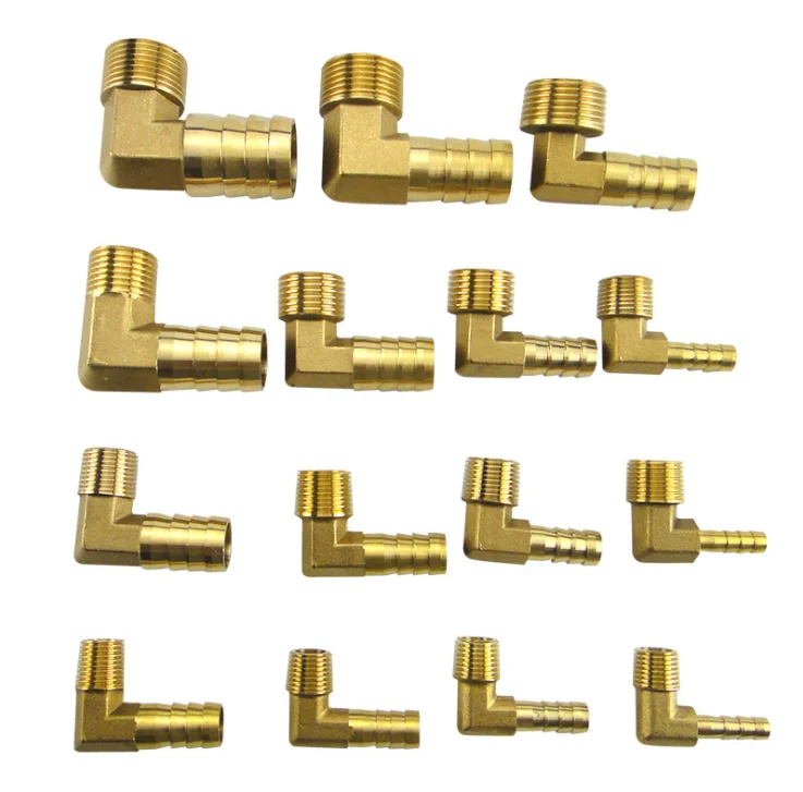 

Brass Hose Barb Fitting Elbow 6mm 8mm 10mm 12mm 16mm To 1/4 1/8 1/2 3/8" BSP Male Thread Barbed Coupling Connector Joint Adapter