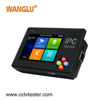3.5 inch Full 4K H.265 IP/CVBS/AHD/TVI/CVI Android system IP Camera tester