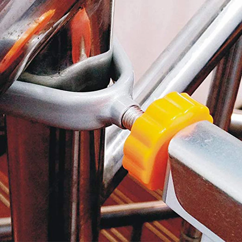 Tuerca de perno de tornillo en forma de Y con núcleo de acero de seguridad para bebé, valla de escalera, fijación para mascotas, barra de puerta