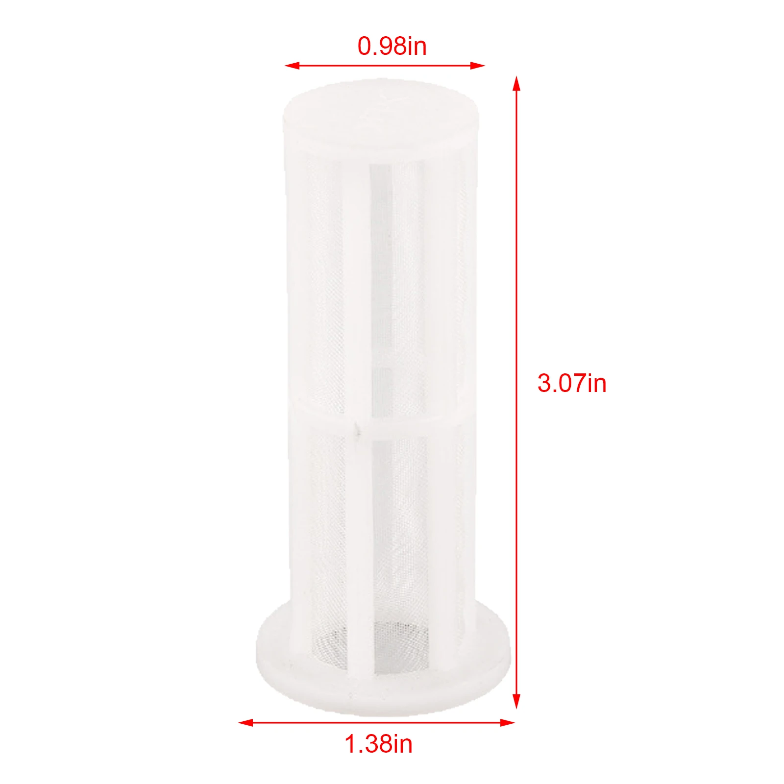 5 Pcs Brand New Washer Water Filter Net  For Karcher K2-K7 Series High Pressure Filters 7.8x3.5x2.5cm Plastic Transparent