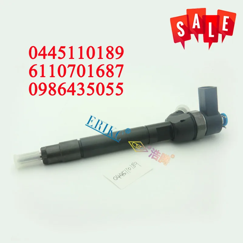 ERIKC Diesel Injection 0445110189 Common Rail Injector 0 445 110 189 Auto Accessory Inyector 0445 110 189 For Mercedes Benz