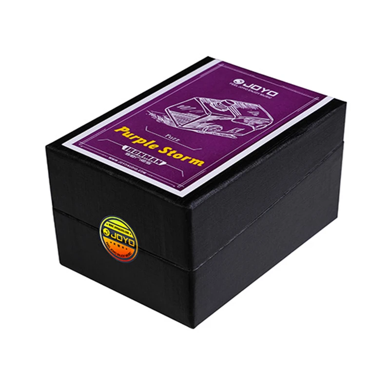 JOYO JF-320 PURPLE STORM Fuzz Guitar Effect Pedal Warm Fuzzy Sound with Distortion Effect Guitar Pedal for Classic Rock