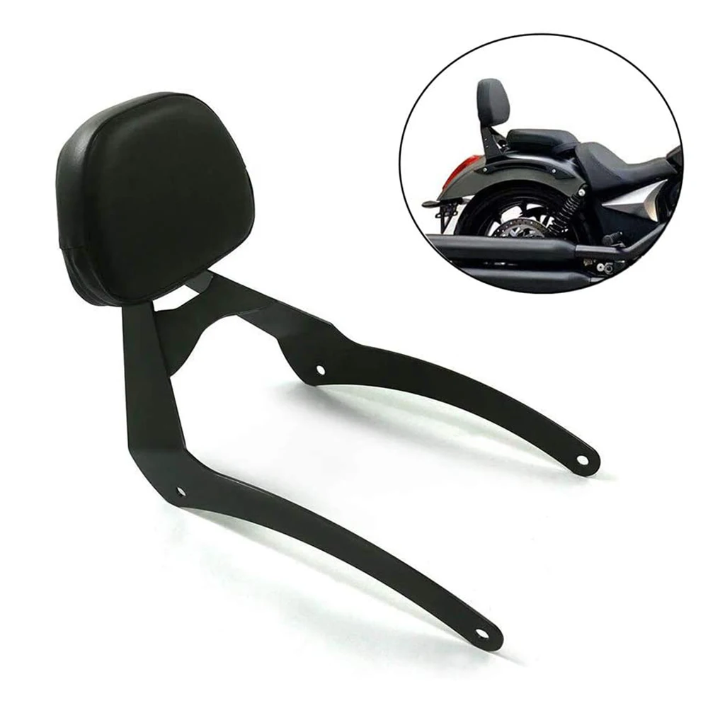 

Motorcycle Accessories Passenger Rear Backrest Sissy Bar Luggage Rack Cushion Pad Kit For Victory Octane All Years