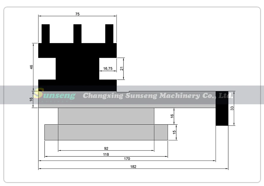 SIEG Lathe Tool holder/C10/SC10/M10/SM10 Machine tool slide/Slide rest/Compound Rest Assembly