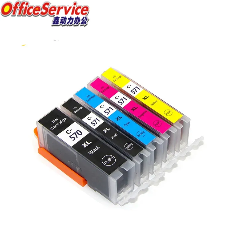 PGI-570 CLI571 Ink Cartridge Compatible For Canon TS5050 TS5051 TS5053 TS5055 TS6050 TS6051 TS6052 MG5752 MG6850 MG6852 Printer