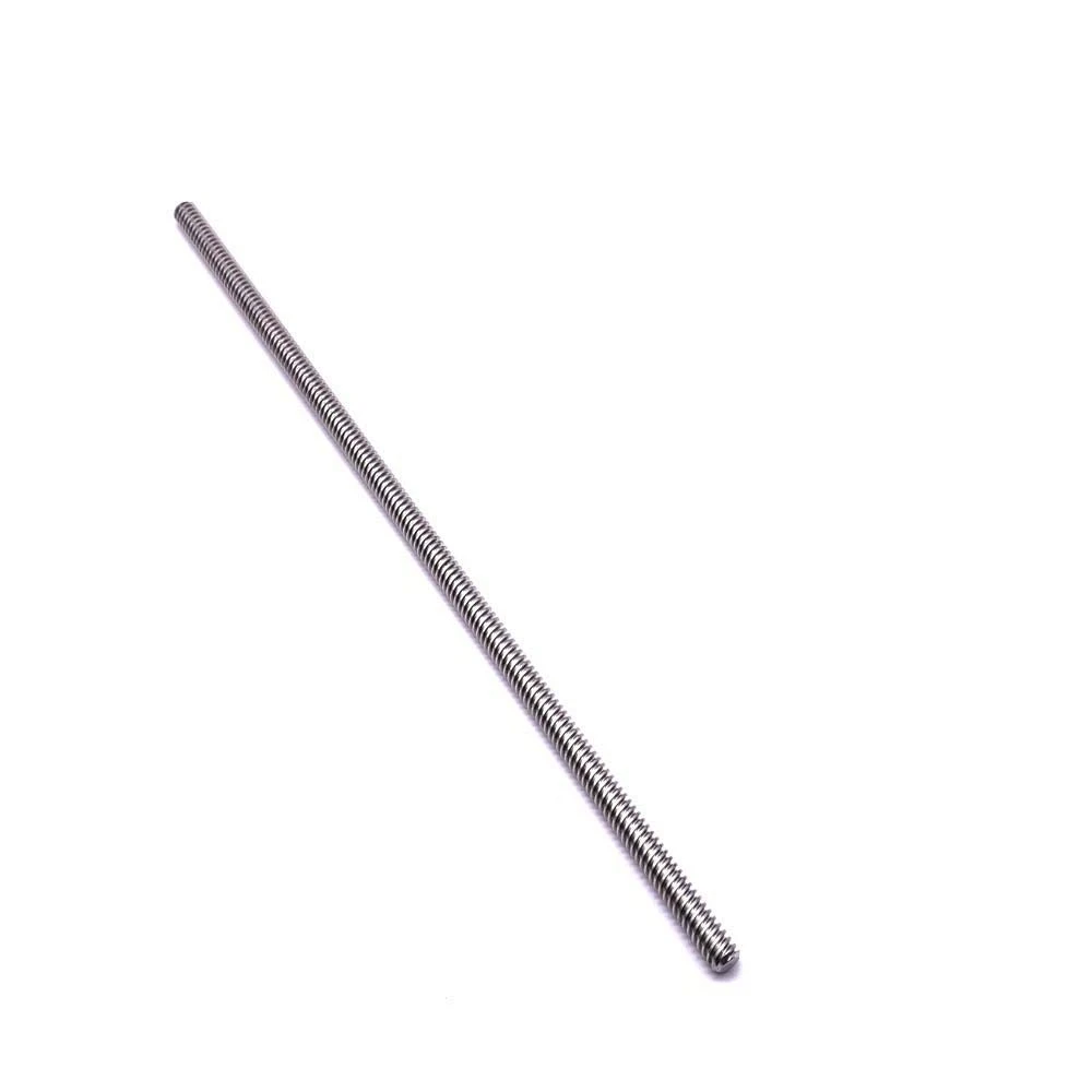 1PC 304Stainless Steel T8 Screw Length 66 72 80mm 100 250 300 mm Lead 1mm 2mm 3mm 4mm 8mm 10mm 12mm 14mm Trapezoidal Spindle image 4