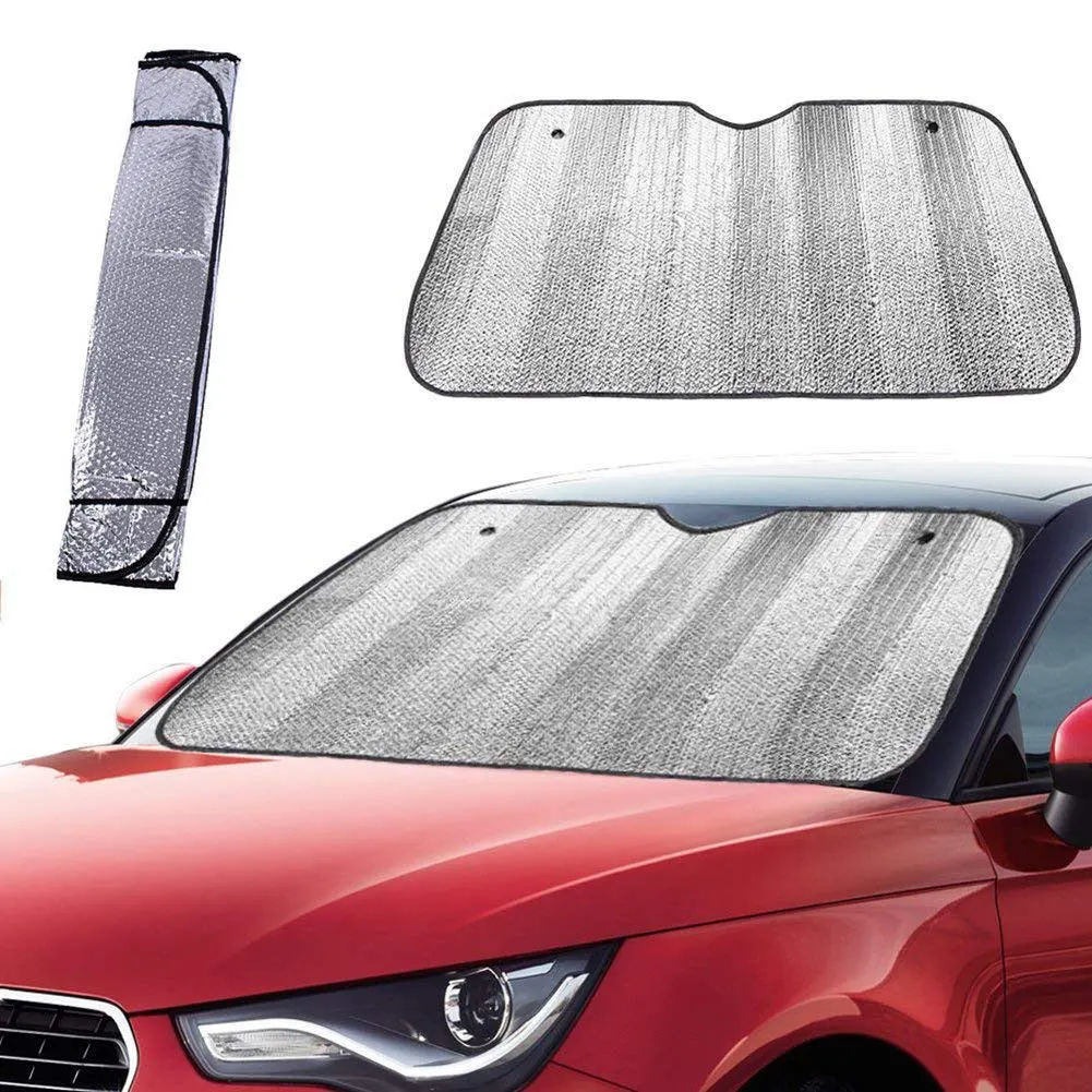 Car Front Rigid Windscreen Sunshade Sun Shade Visor Screen Cover 140 x 70cm TD326