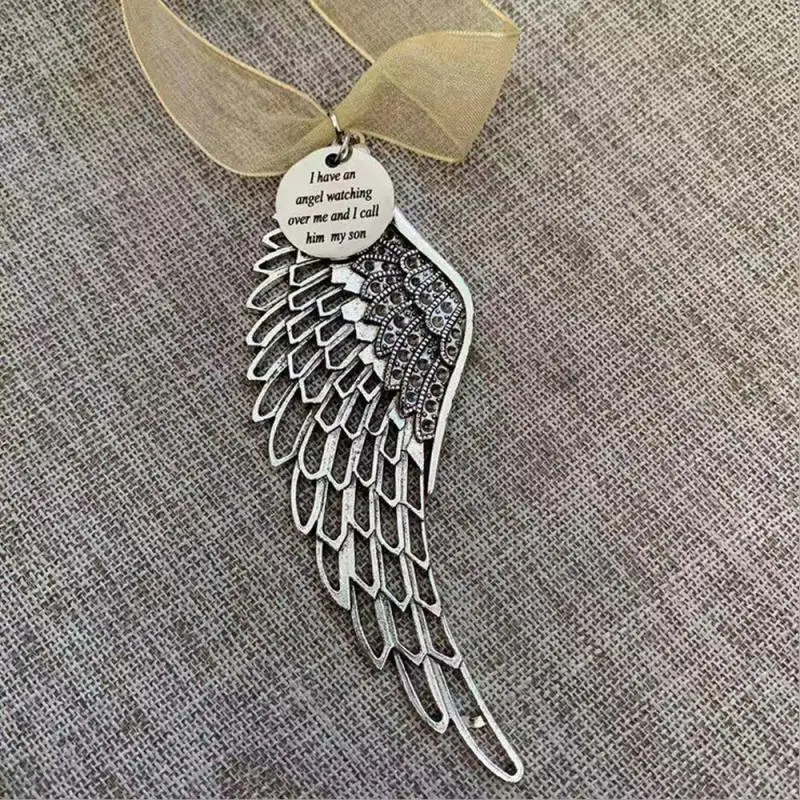 Angel Mom Memorial Ornament Christmas Tree Hanging Pendants  Pendants For Remembrance Lost Loved Ones Keepsake Gift Jewelry