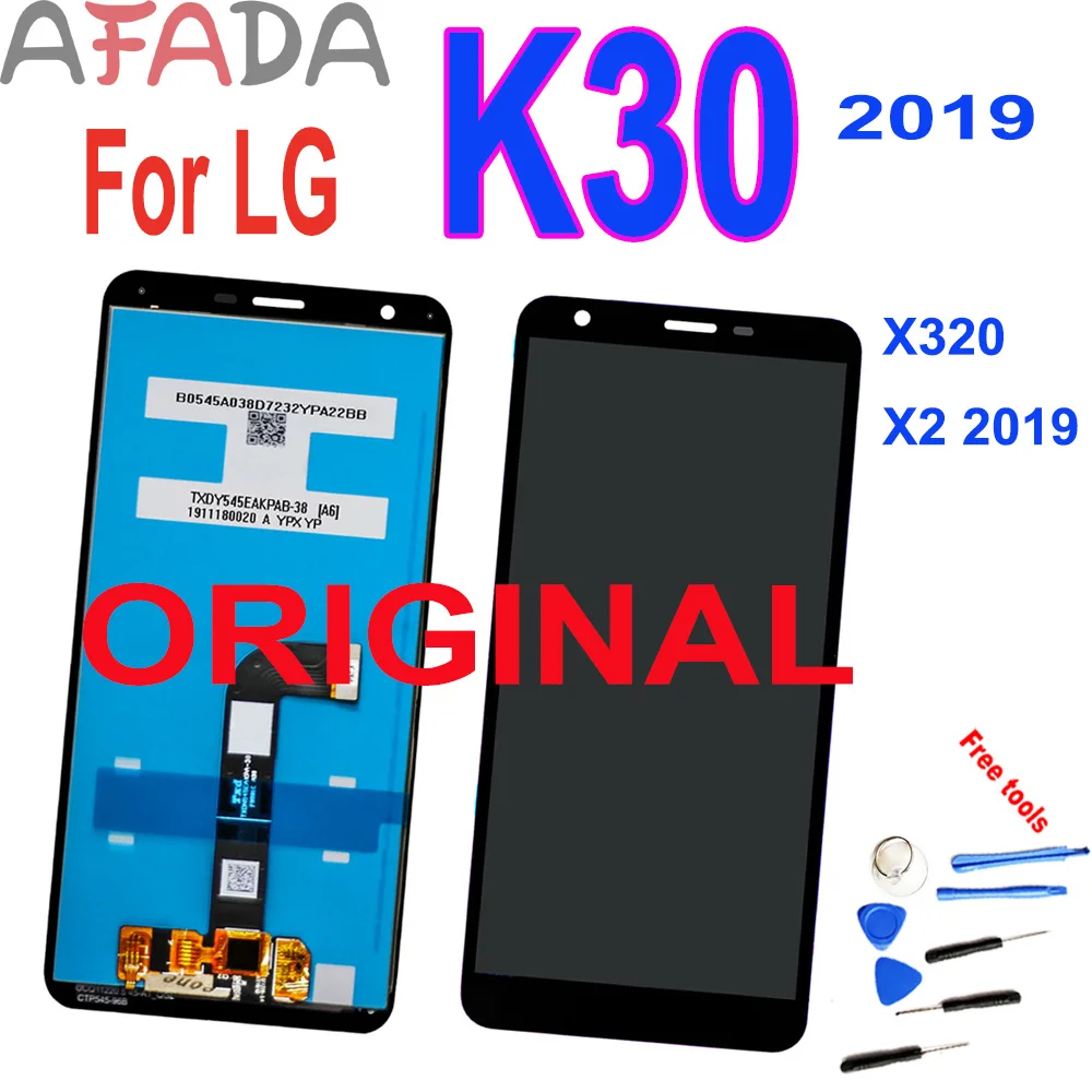 

5.45" For LG K30 2019 LCD Display Touch Screen Digitizer Assembly For LG K30 2019 X320 LMX320EMW LG X2 2019 LCD Display +Tools