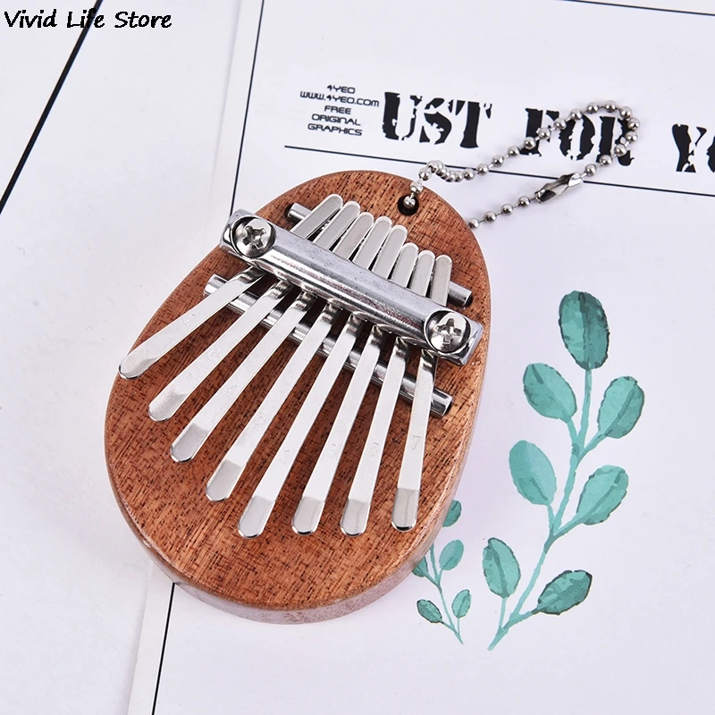 Newest Mini Kalimba 8 Keys Thumb Piano Great Sound Finger Keyboard Musical Instrument Wooden/Acrylic