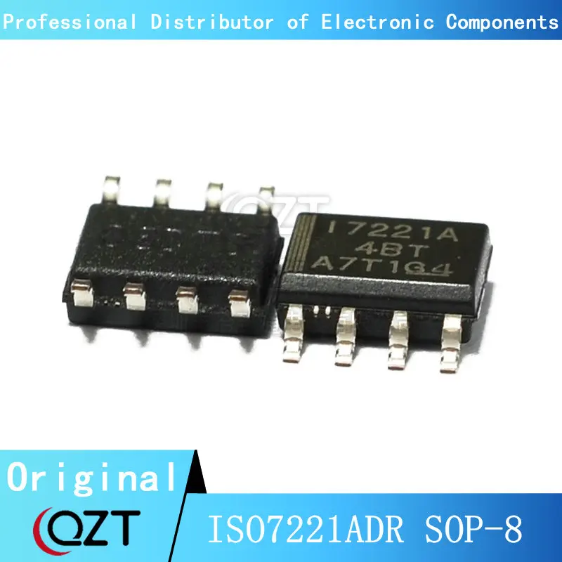 10pcs/lot ISO7221 SOP I7221A ISO7221A ISO7221AD ISO7221ADR SOP-8 chip New spot