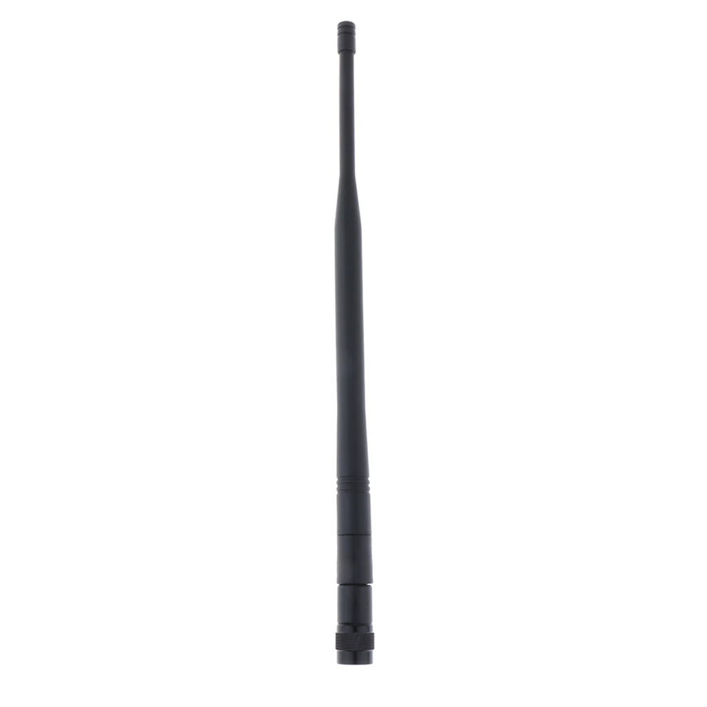 Durable Wireless Mic Signal Gain Line Cable Stable Mic Accs Parts Black TNC Handheld Microphone Mic Gain Antenna