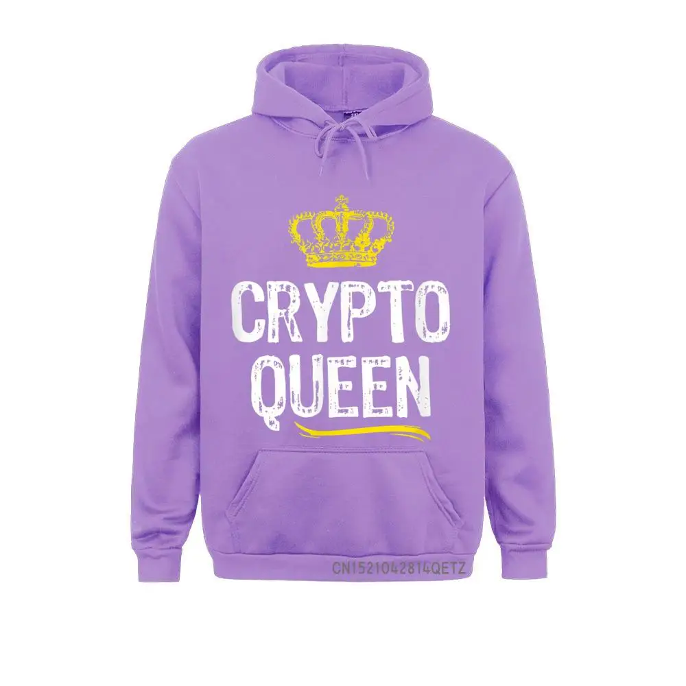 Funky Men Sweatshirts Crypto Queen Men Girls Cryptocurrency Currency Funny Gift Chic 3D Printed Hoodies Hoods Long Sleeve