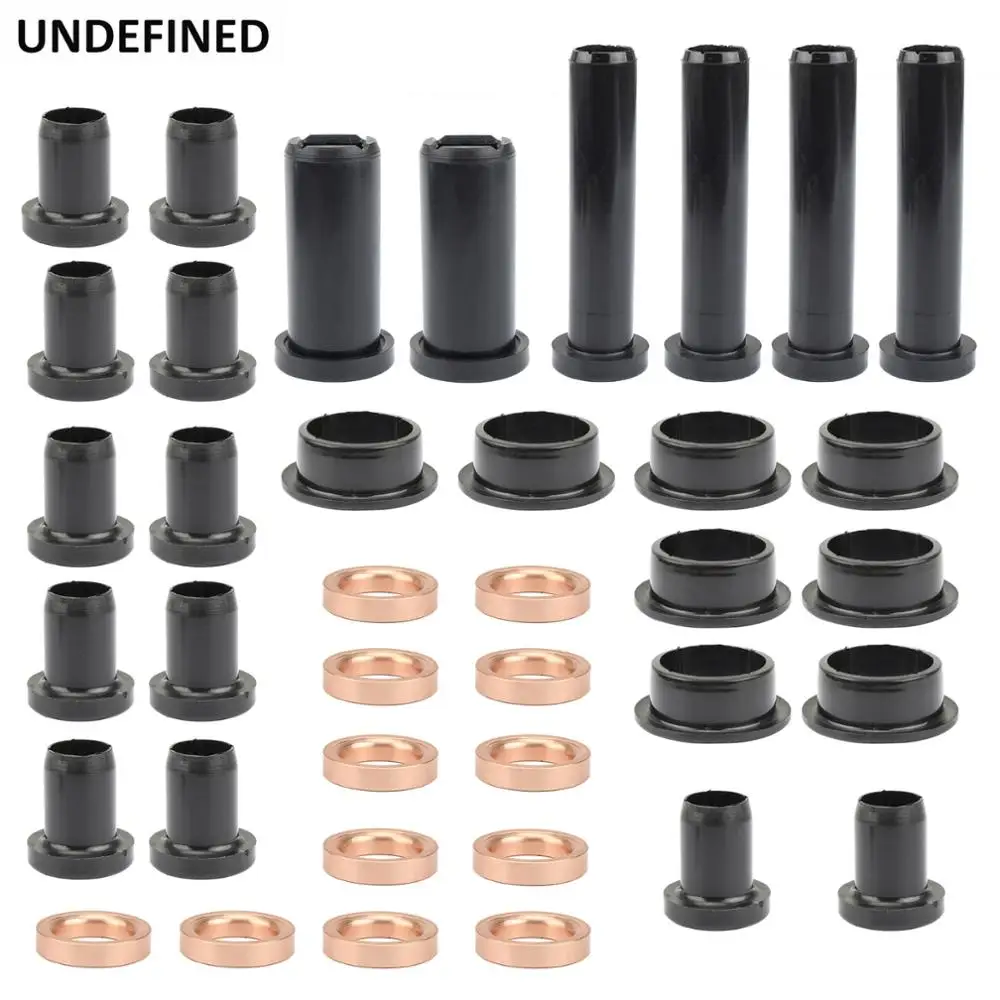 Rear Suspension Bushings Kit 26/38 Pcs Black For Polaris Sportsman 500 Rse 1996-2000 2002 Polaris Sportsman 700 2002