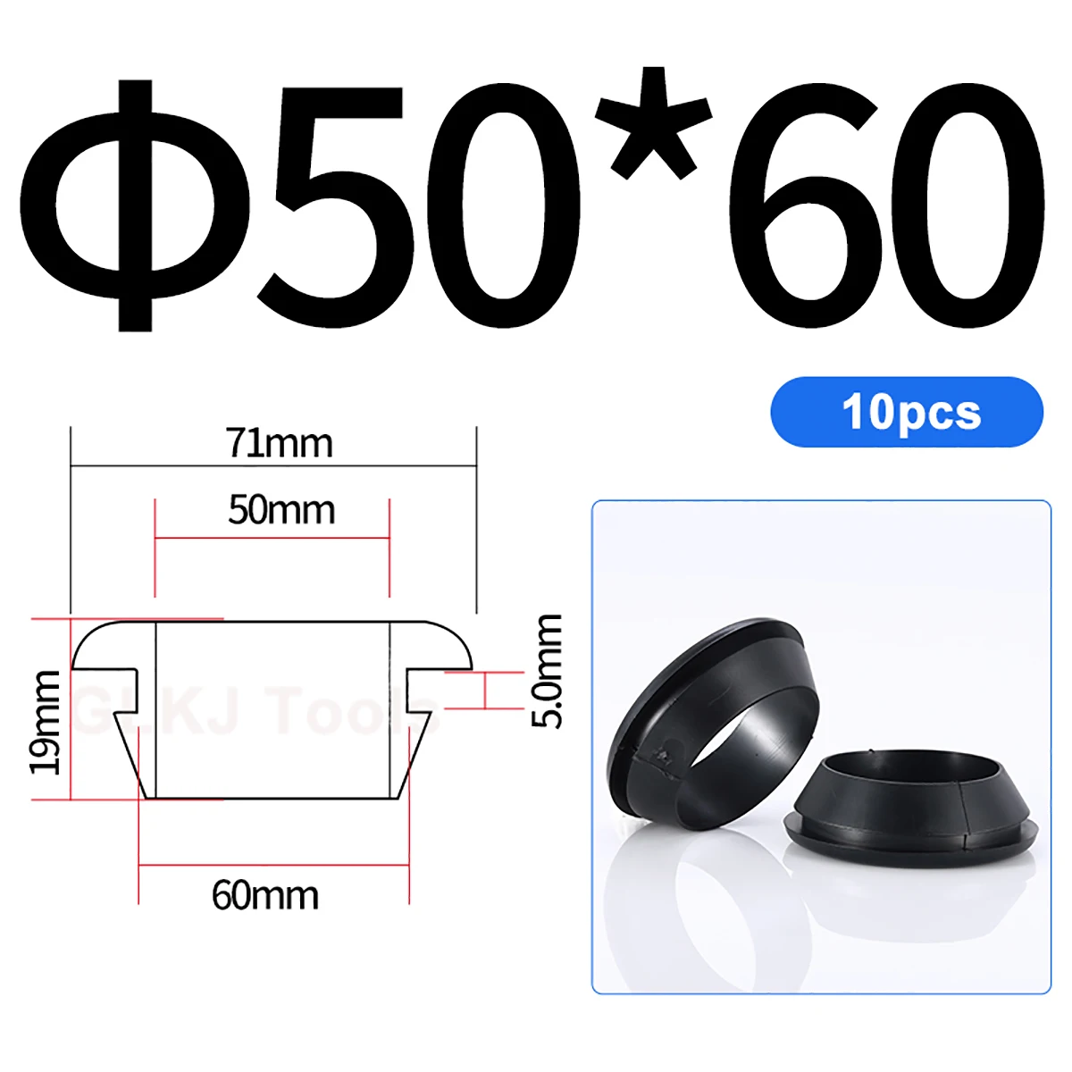 Variant: 50x60mm 10pcs